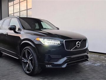 Volvo XC90 T6 R-Design 2017, Black SUV Sport