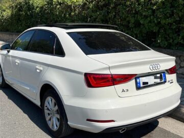 Audi A3 me qera, makina me qera rinas, makina me qera tirane