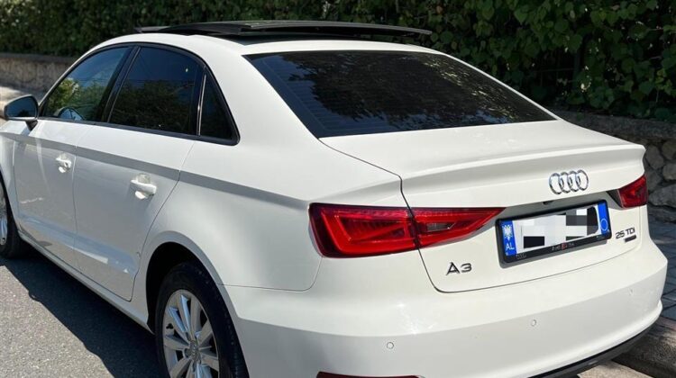 Audi A3 me qera, makina me qera rinas, makina me qera tirane